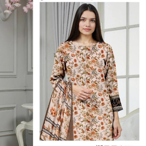 G.U.L AHMAD DIGITAL PRINTED LAWN 3-PC G&A-06