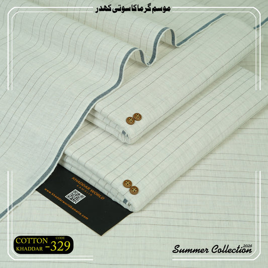 Cotton Khaddar-KWK-329