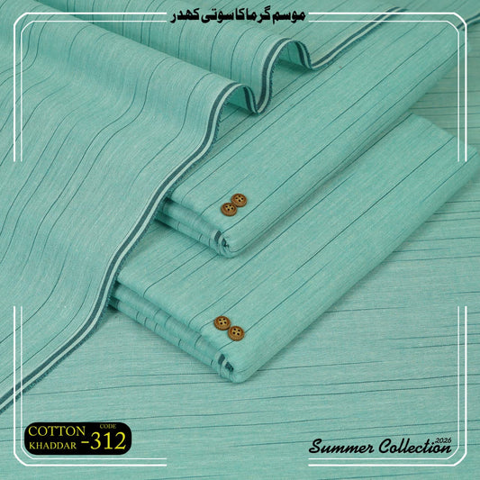 Suit Premium Cotton kamalia Khaddar-KWK-312